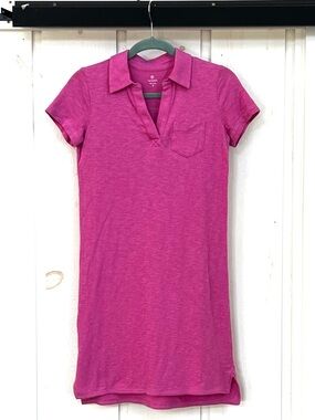 Talbots Johnny Collar T-Shirt Dress